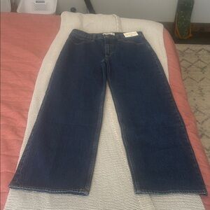 Abercrombie & Fitch Dark Blue Flare Jeans